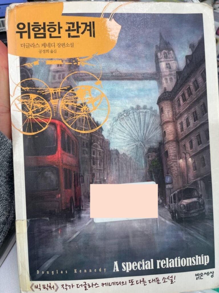 위험한 관계 - 더글라스 케네디 소설 책 커버